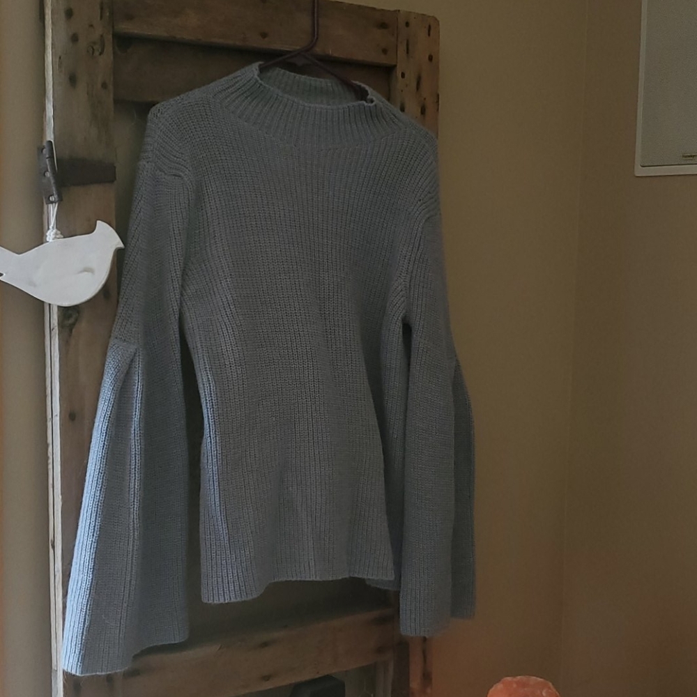 Bell sleeve sweater